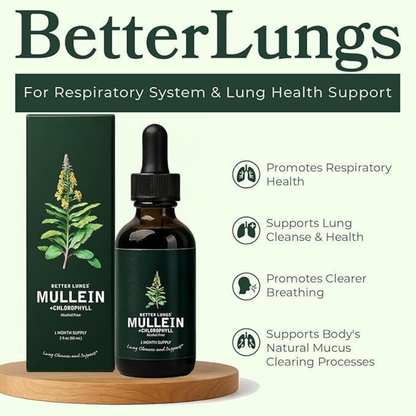 Better Lungs Mullein Detox Drops