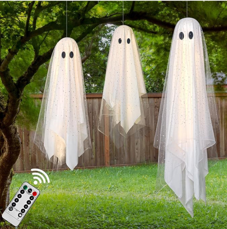 Spooky Ghost Lights with Remote