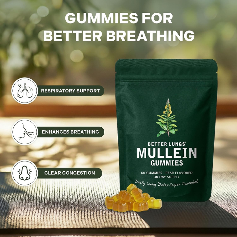 Better Lungs Mullein Detox Gummies