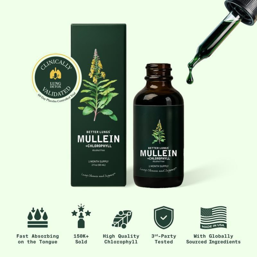 Better Lungs Mullein Detox Drops
