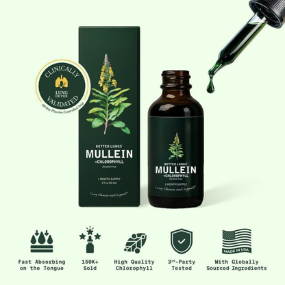 Better Lungs Mullein Detox Drops