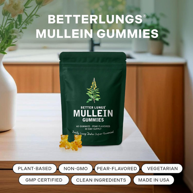 Better Lungs Mullein Detox Gummies