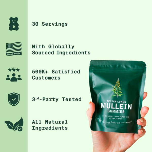 Pear-Flavored Lung Gummies