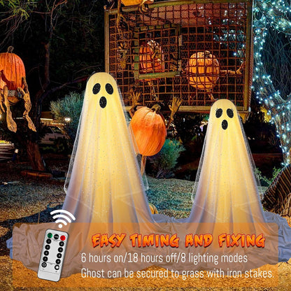 Spooky Ghost Lights with Remote