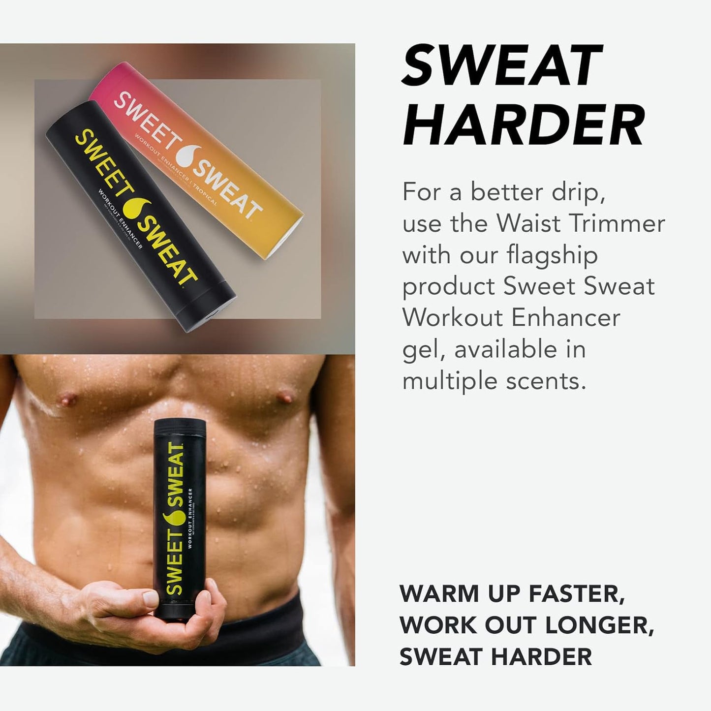Happy Sweat Waist Trimmer Belt
