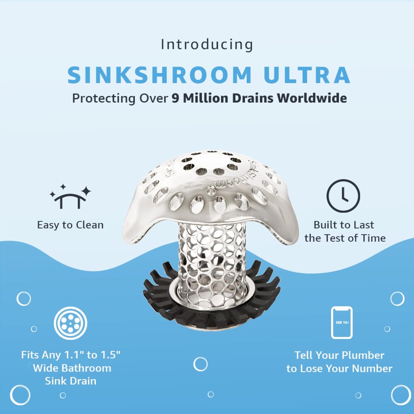 Sink Shroom - Drain Catcher