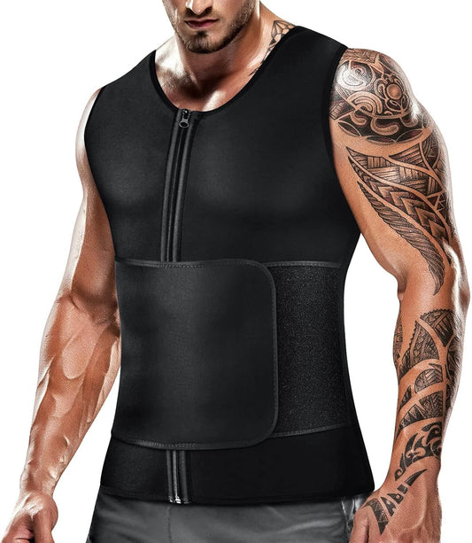 Men’s Workout Compression Sauna Vest