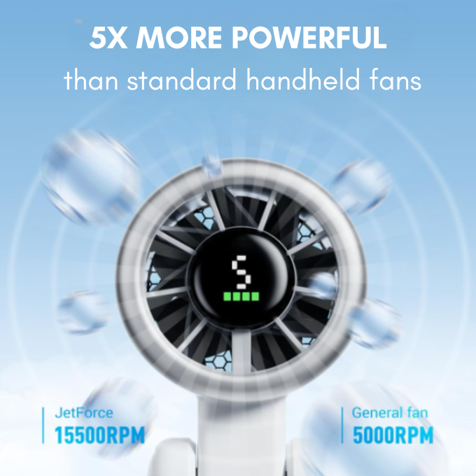 Turbo-Breeze Pro™️ Pocket Fan