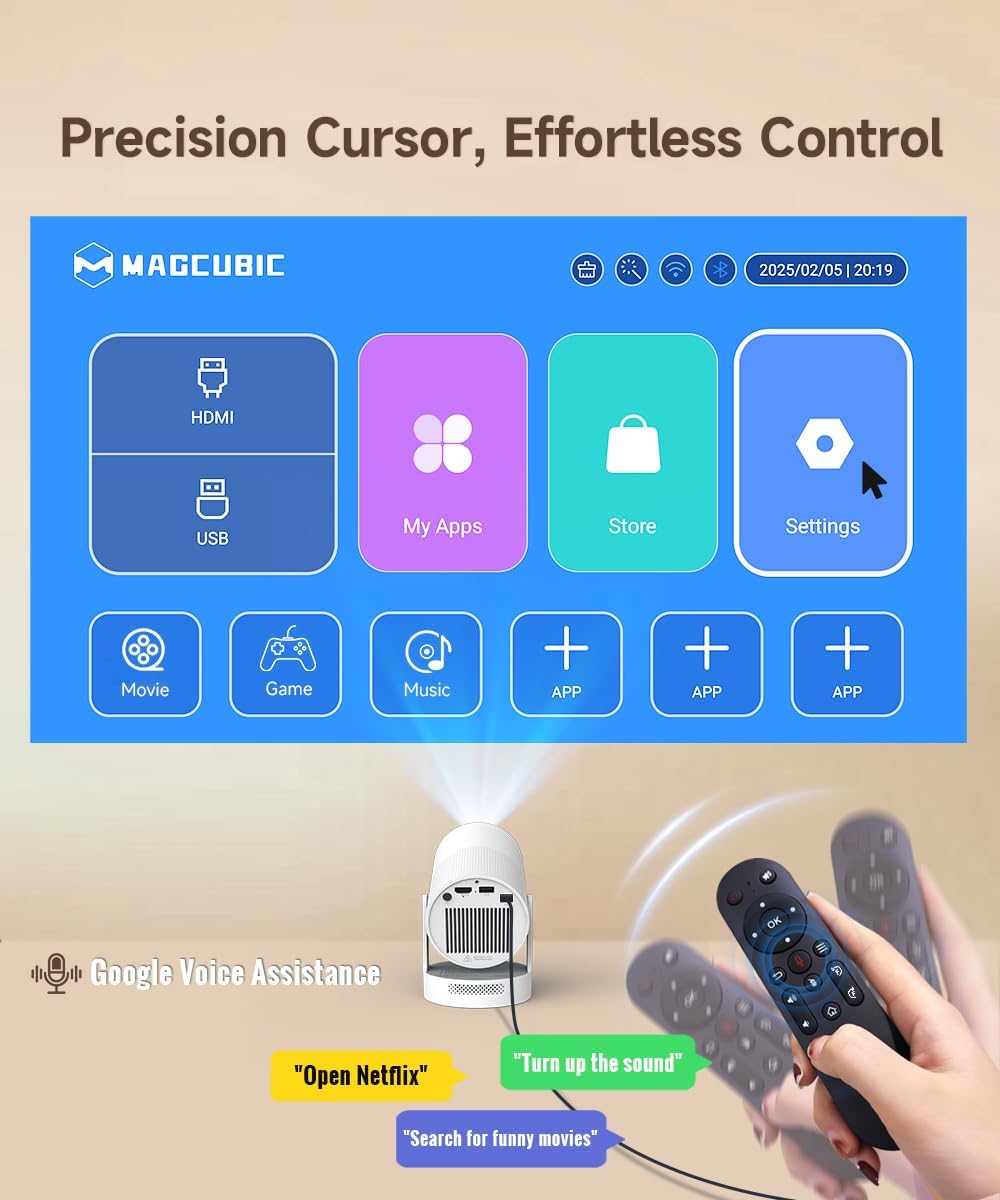 Magcubic Mini Projector