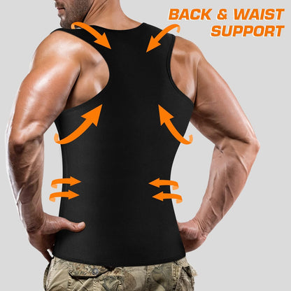 Men’s Workout Compression Sauna Vest