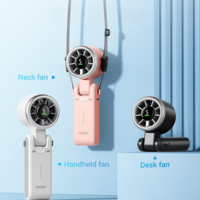 Turbo-Breeze Pro™️ Pocket Fan