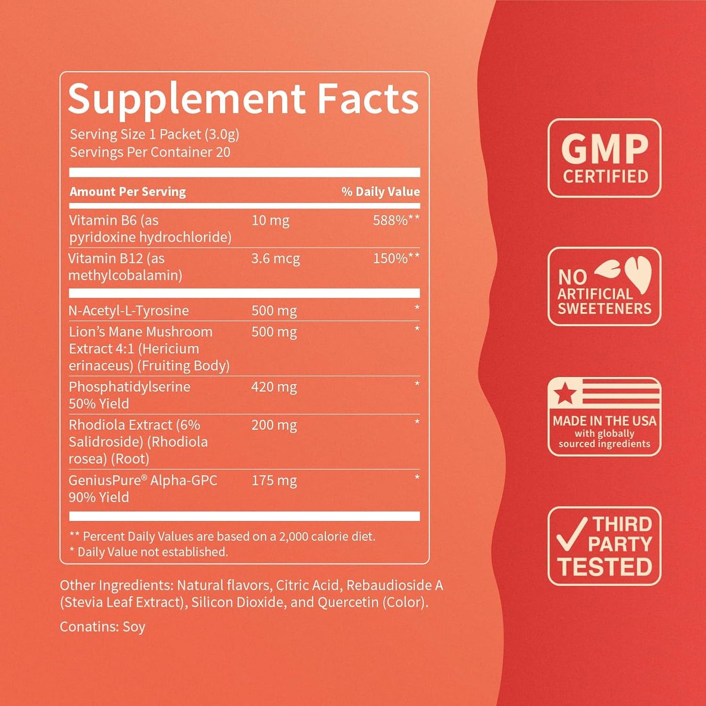 Laurent’s SuperFocus Drink Mix