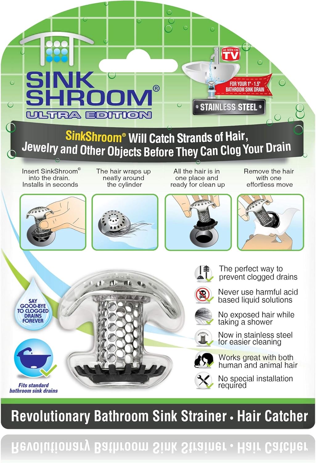 Sink Shroom - Drain Catcher