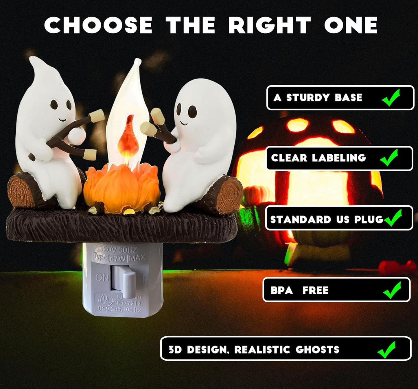 Cozy Campfire Nightlight