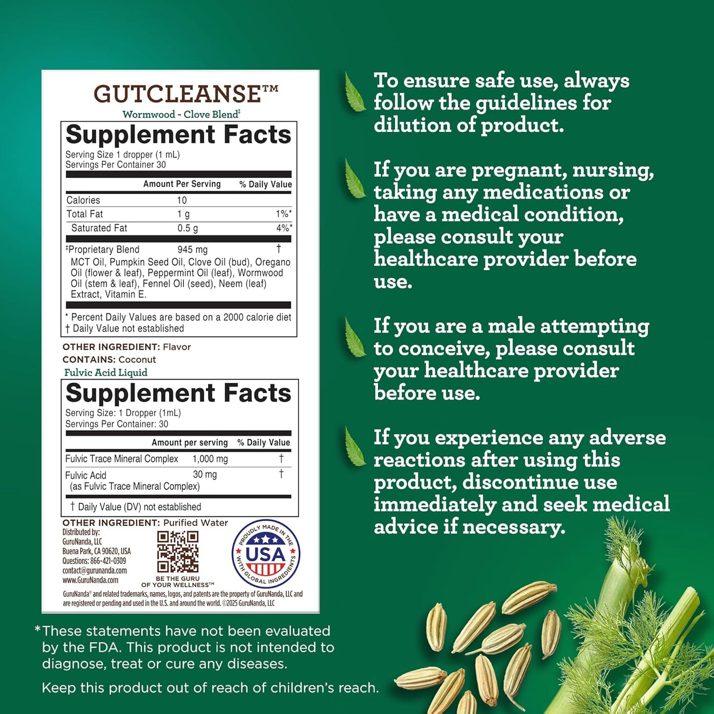 Guru Nanda Gut Cleanse Kit